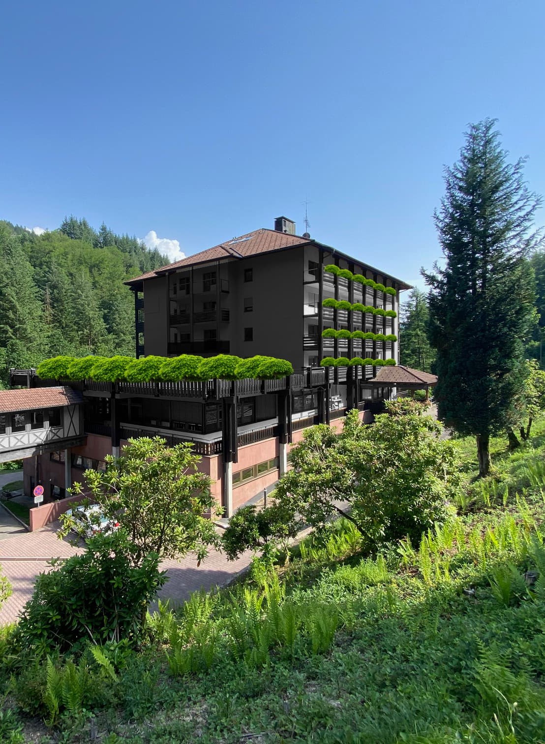 Haus Wasserfall
